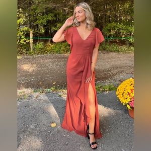 Cinnamon Bridesmaid dress